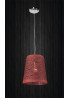 Подвесной светильник ЛОФТ PL2080066-1 красный