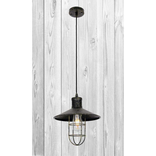 Подвесной светильник ЛОФТ PL46WXA077-1 BK+GD