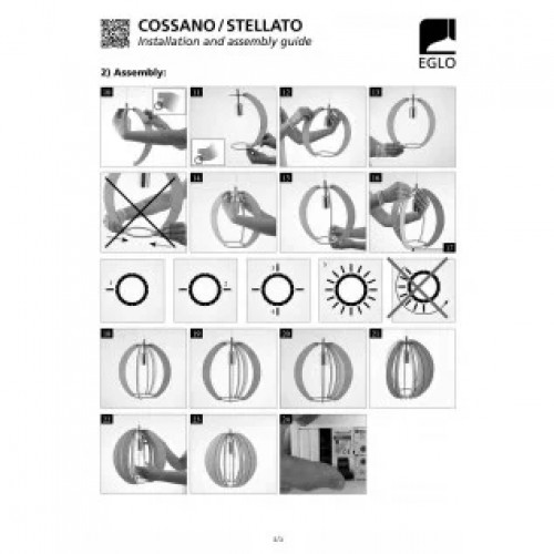 Люстра Eglo COSSANO 94635