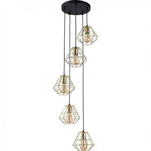 Люстра TK Lighting DIAMOND GOLD 1781