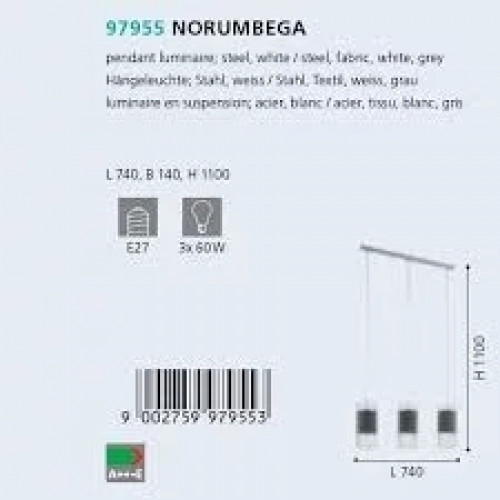 Люстра Eglo NORUMBEGA 97955