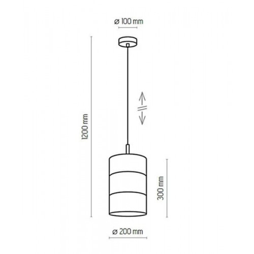 Люстра TK Lighting BOGART BLACK 3214