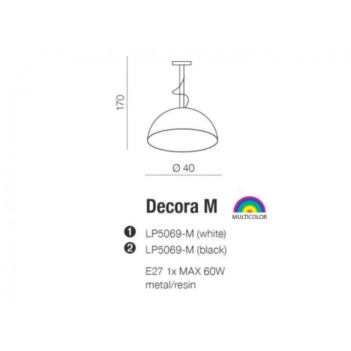 Люстра AZzardo DECORA М AZ2160 (LP5069MWH )