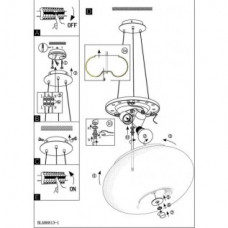 Люстра Eglo OPTICA 86813 Люстра Eglo OPTICA 86813