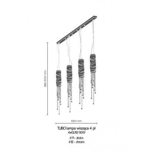Люстра Nowodvorski HAWK 8843