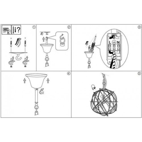 Люстра Ideal Lux KONSE 156026