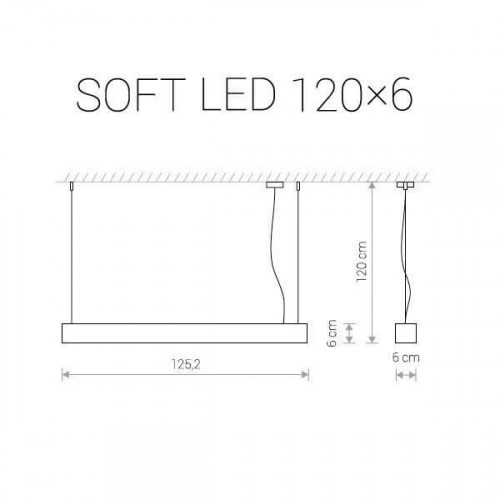Люстра Nowodvorski SOFT LED 9542