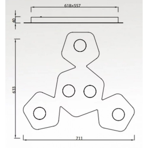 Люстра TK Lighting NORD 4870