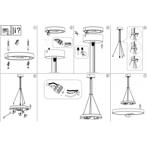 Люстра Ideal Lux HALO 226750