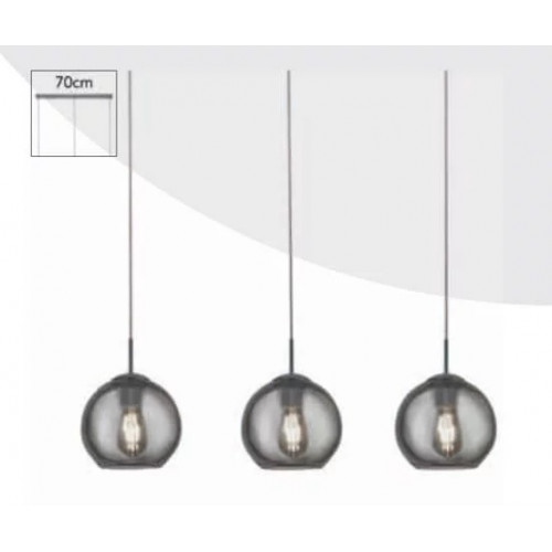 Люстра Searchlight BALLS 1033-3SM