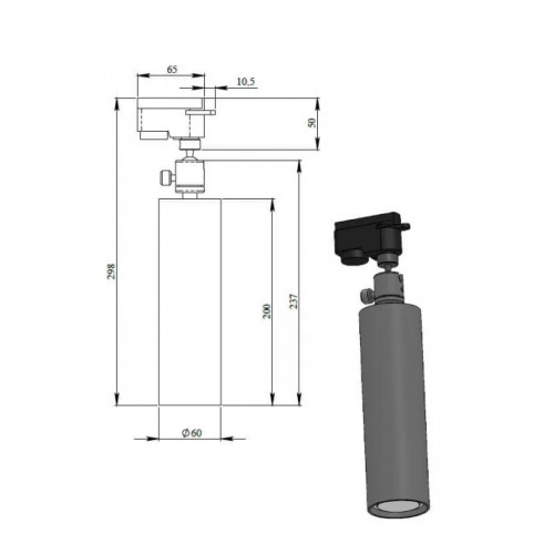 Настільна лампа TK Lighting LACRIMA 5455