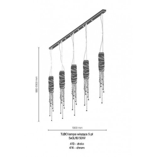 Стельовий світильник Nowodvorski VESPA BLACK 8838