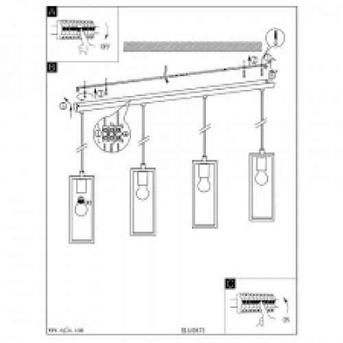 Люстра Eglo LITTLETON 49475