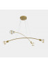 Люстра TK Lighting HELIX GOLD 2727