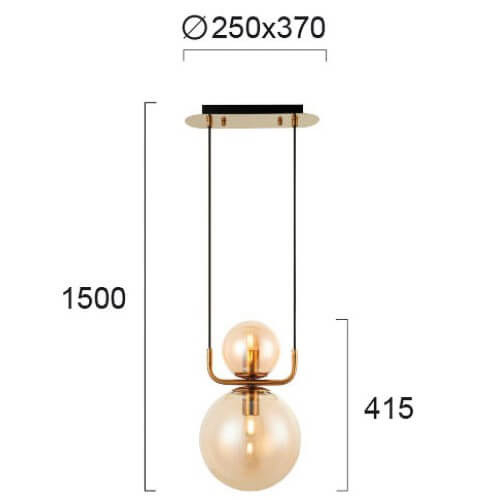 Люстра Viokef MIRA 4246101