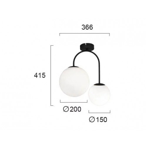 Люстра Viokef ANOUK 4228700