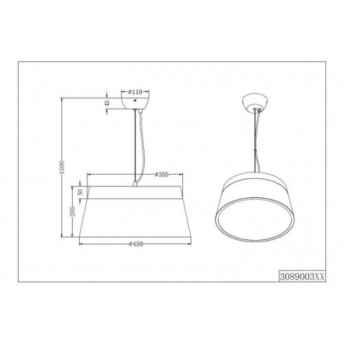 Люстра Trio BARONESS 308900331