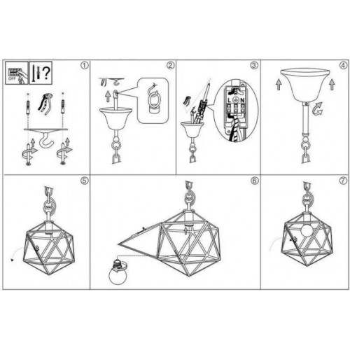 Люстра Ideal Lux DECA 168869