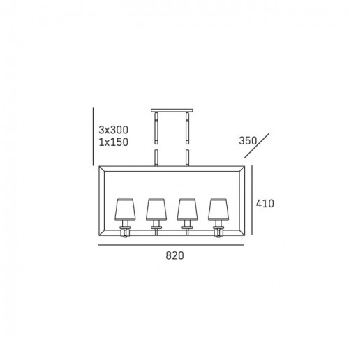 Люстра Eglo DENHAM 49788