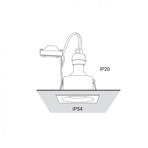 Люстра врізна Nowodvorski MONO SURFACE LONG 7741