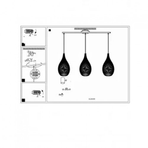 Люстра Eglo RAZONI 94389