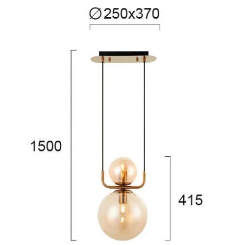 Люстра Viokef MIRA 4246101