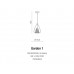 Люстра AZzardo GORDON 4 Line AZ2170 (MD160020054ABK)