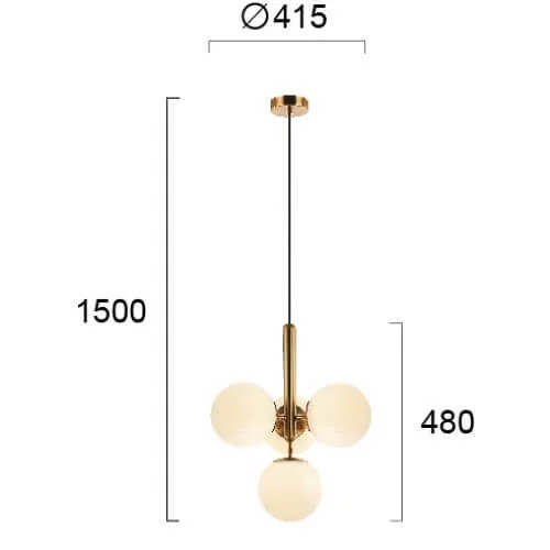 Люстра Viokef JOLIN 4259400