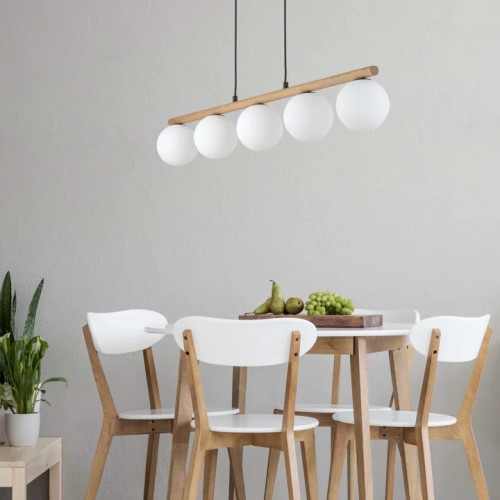 Люстра TK Lighting ESTERA WOOD 4623