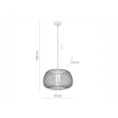 Люстра TK Lighting ROYAS NATURE L 6293