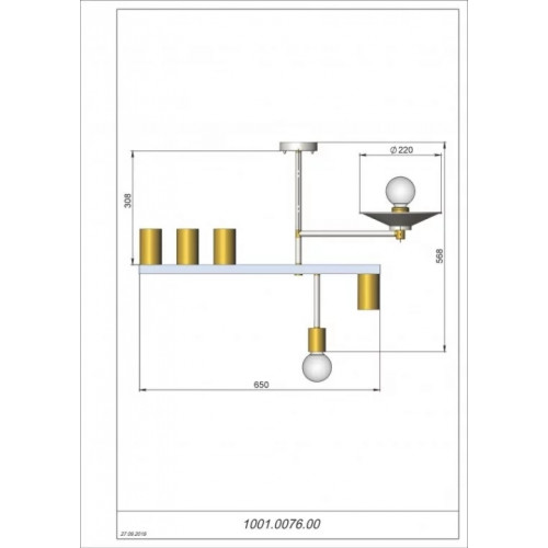 Люстра Pikart Level lamp 4860-1