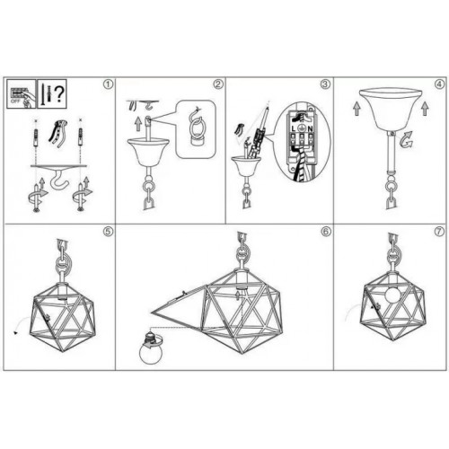 Люстра Ideal Lux DECA 168852