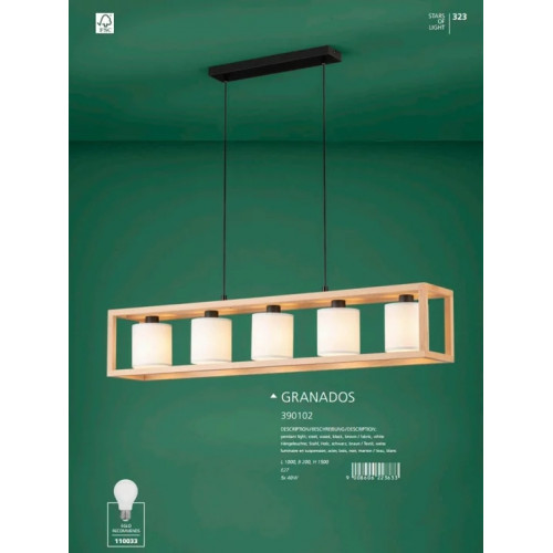Люстра Ideal Lux BERGEN 238746