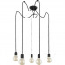 Люстра TK Lighting QUALLE BLACK 2362