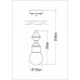 Люстра Pikart Dome lamp 4844-18