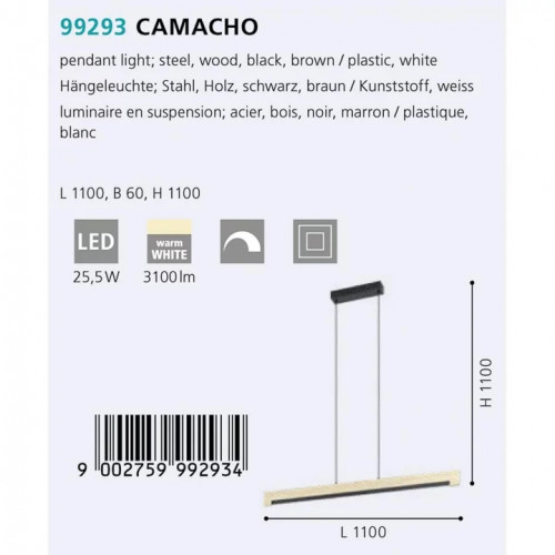 Люстра Eglo CAMACHO 99293