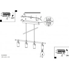 Люстра Eglo GAETANO PRO 62122