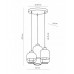 Люстра TK Lighting MARCO SILVER 3357