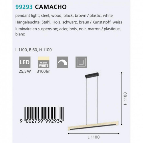 Люстра Eglo CAMACHO 99293