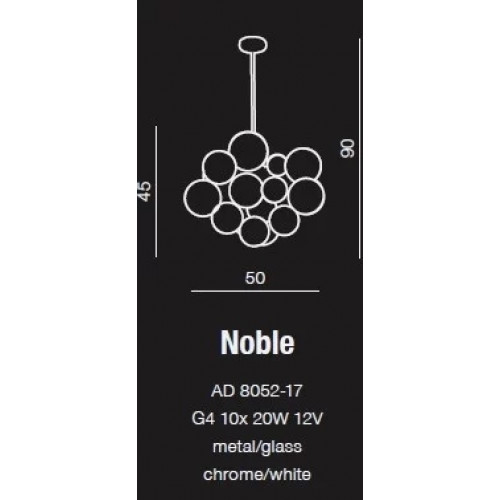 Люстра AZzardo NOBLE AZ0110 (AD805217)