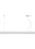 Світлодіодний лінійний світильник Viokef TOPLINE 3911-0025-2-W-N