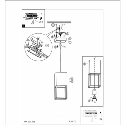 Люстра Eglo MONTEBALDO 97733