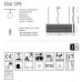 Люстра Ideal Lux ELISIR 200002
