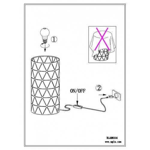 Люстра Viokef DIANA 4294302