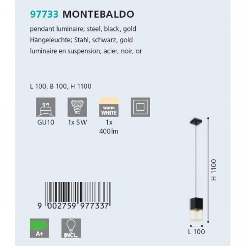 Люстра Eglo MONTEBALDO 97733