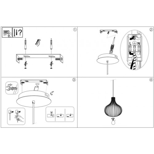 Люстра Ideal Lux ONION 205298