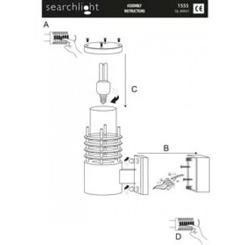 Люстра Searchlight Marbles 5841CC