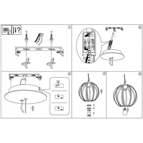 Люстра Ideal Lux RONDO 168968