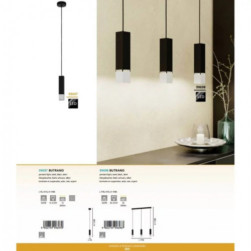 Люстра Eglo BUTRANO 99698