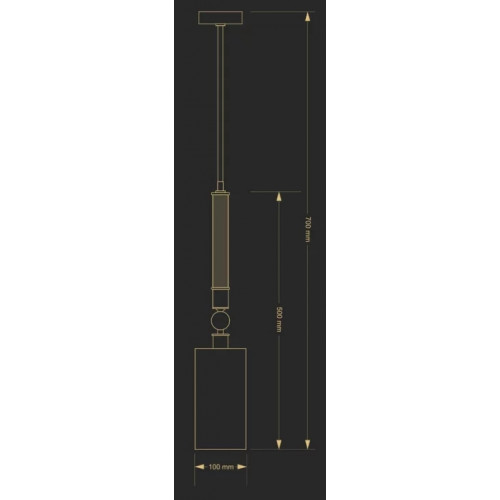 Люстра Kutek LEA LEA-ZWM-1(BN/A)